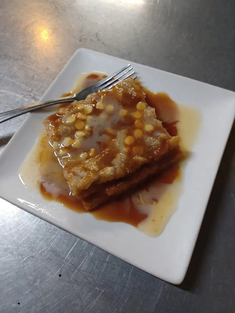 White Chocolate Bread Pudding